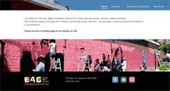 Desktop Screenshot of essexartcenter.org